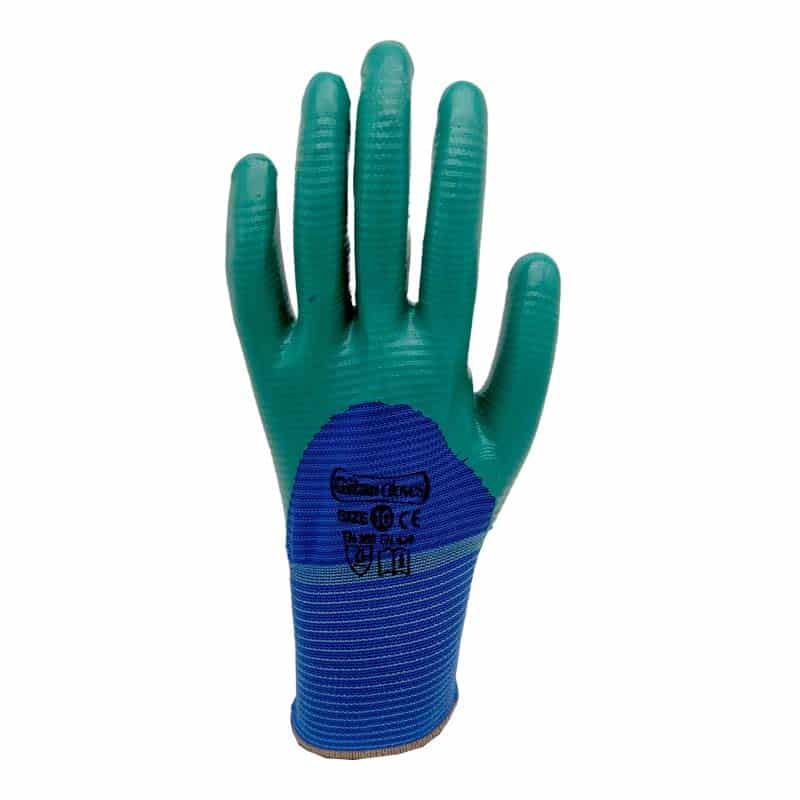 دستکش ایمنی شیاری ضد حلال گیلان مدل زبرا ۳/۴
